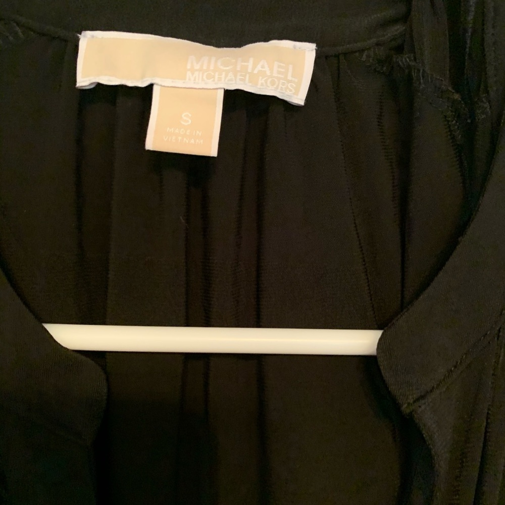Like new Michael Kors Black Knit Jumpsuit - Picture 3 of 5